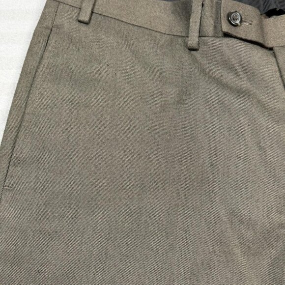 Lauren Ralph Lauren Pants Mens 36x29 Brown Dress Slacks Flat Front Straight Leg - Picture 13 of 13